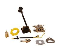 XEBRAD Bobine d'allumage de carburateur, joint de bougie d'allumage magnétique, pièces de tronçonneuse, for Zama, Carb, for Husqvarna, 136137141142 36 41 C1Q-W29E Kit carburateur 2 temps