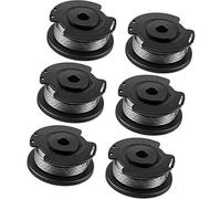 XEBRAD Bobine de Fil de Rechange 6 pièces for débroussailleuse Bosch EasyGrassCut 18 23 26 18-230 18-260 18-26. Remplace la référence F016800569. Bobine de Tondeuse à Gazon