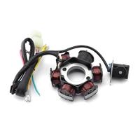 XEBRAD Bobine de stator de Moto 31120-HF7-003 for TRX 90 for FourTrax 90 1993-2000 for Sportrax 90 2001-2005 Plaque magnétique de stator d'allumage Plaque de stator de Moto