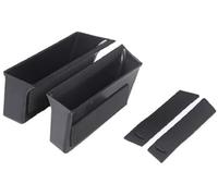 XEBRAD Boîte de rangement d'accoudoir porte pour avant Abs 2 pièces, pour Mercedes-Benz, pour Glk X204 2008-2015 poignée intérieure voiture noire boîte de rangement pour poignée de porte de voiture