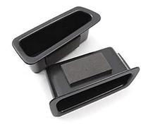 XEBRAD Boîte de rangement d'accoudoir voiture, porte avant, repose-bras, support poignée, conteneur, pour Volvo 2009 - 2017 boîte de rangement pour poignée de porte de voiture