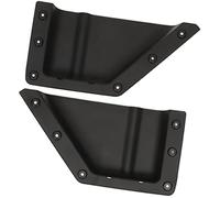 XEBRAD Boîte de rangement pour porte latérale pour avant voiture, 2 pièces, remplacement intérieur, portes et 4 poignées, avant, insertion porte boîte de rangement pour poignée de porte de voiture