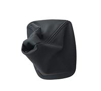 XEBRAD Botte de pommeau de Levier de Vitesse Manuel de Levier de Vitesse de Voiture, for BMW, série 3 E46 M3 Botte en Cuir Noir de Style de Voiture avec Cadre Pommeaux de Levier de Vitesse