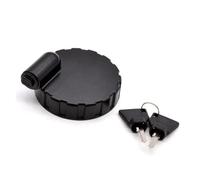 XÉBRAD Bouchon de réservoir d'huile for pelle rétrocaveuse JCB, 05892 33064 45908, avec 2 clés, pièces d'excavatrice, bouchons de réservoir de Ensemble de couvercle de carburant pour excavatrice