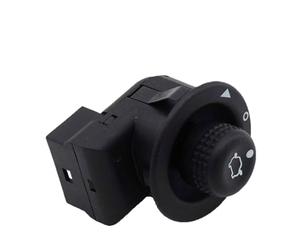 XEBRAD Bouton de réglage de la commande du rétroviseur latéral, for Ford, for Courier, for Fiesta, for Focus, for Fusion KA, for Mondeo, for Transit Commutateur de fonction de miroir de voiture