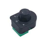 XEBRAD Bouton de réglage du commutateur de Commande du rétroviseur latéral, for V/W, for Golf 4, for Jetta, for Bora, for Mk4, for Beetle, 1998 - 2006 1J1959565A Interrupteur de rétroviseur latéral