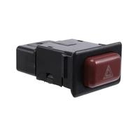 XEBRAD Bouton Poussoir de commutateur de Feux de détresse, for Pajero Shogun MK2 1991-1995 1996 1997 1998 1999 MB652291 Contrôle des Feux de détresse de Voiture Bouton d'urgence de Voiture