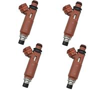 XÉBRAD Buse d'injecteur de carburant 4 pièces, for Mazda, 323 Demio Mk8 1.3L 1998~2003 195500-3020 B31R-13-250 195500 3020 Buse d'injecteur de carburant de moteur de voiture