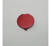 XEBRAD Cache-œillet de remorquage, for pare-choc avant voiture, for Mazda 3 Axela 2017-2018 (taille: rouge) Cache-crochet de remorquage