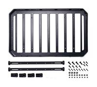 XEBRAD Cadre de Bagage en métal DJ 1/10, for Traxxas, TRX4 Bronco, for Axial, TRX6, Support Toit, Accessoires Mise à Niveau Voiture RC, pièces Galerie de Toit pour Voiture Miniature(1 Set)