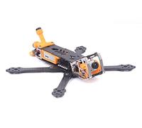XEBRAD Cadre de quadricoptère Freestyle G520L de 5 Pouces 228 mm, for DJI, système FPV numérique, for DJI, unité aérienne FPV avec Support d'antenne Kit de Construction de Drone