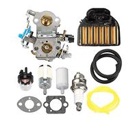 XEBRAD Carburateur avec tronçonneuse avec filtre à Air, Kit de mise au point de remplacement 455, for Rancher, 455 E 460 461 WTA-29 Kit carburateur 2 temps