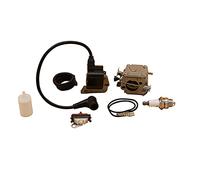 XEBRAD Carburateur bobine d'allumage interrupteur bougie d'allumage filtre à carburant tronçonneuse moteur pièces de rechange, for Husqvarna, 266 268 272 XP 272XP Kit carburateur 2 temps