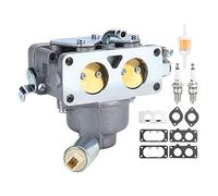 XEBRAD Carburateur de rechange for tondeuse à gazon, pièces de rechange for Briggs Stratton, 49T877 27HP V Twin Nikki PN 799511 Kit carburateur 2 temps