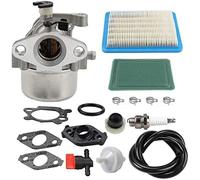 XEBRAD Carburateur et Filtre à air for tondeuses à Gazon John Deere JS20, JS25, JS26, JS28, JS30, JS36, JS38, JM26 et JM36 Kit de Filtre à air de Jardin