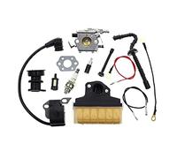 XEBRAD Carburateur tronçonneuse Carb avec filtre à Air bobine d'allumage conduite de carburant, for STIHL, 021 023 025 MS210 MS230 MS250 1123 160 1650 Kit carburateur 2 temps