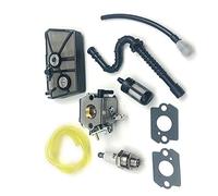 XEBRAD Carburateur tronçonneuse Carb avec joints pièces de Kit de filtre à Air et à carburant, for STIHL, 028 028AV Tillotson HU-40D, for Walbro, WT-16B Kit carburateur 2 temps