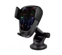 XEBRAD Chargeur sans Fil for Voiture, Support de téléphone Universel à Induction for P30 Qi, for capteur Intelligent, Support de Charge Rapide à Chargeur sans Fil monté sur Voiture(Suker Base)