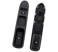 XÉBRAD Commutateur de commande fenêtre, pour Peugeot 207 307 407, pour Citroën, pour C3, pour C4 Picasso puissance électrique 6554Kt 6554Qc 6490Eh Commutateur de vitre électrique(BLACK Passenger Side)