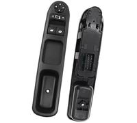 XÉBRAD Commutateur de commande fenêtre, pour Peugeot 207 307 407, pour Citroën, pour C3, pour C4 Picasso puissance électrique 6554Kt 6554Qc 6490Eh Commutateur de vitre électrique(BLACK 6554QC RHD)