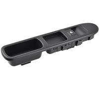 XÉBRAD Commutateur de fenêtre électrique, pour Citroën, pour C3 Picasso 2010-2013 2016 Bouton régulateur commande lève-vitre passager Lumière orange Commutateur de vitre électrique(BLACK With Panel)