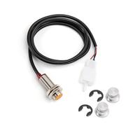 XEBRAD Compteur de vitesse numérique LCD universel for moto, rétroéclairage, compteur kilométrique for, 1 2 4 cylindres, 12 000 tr/min, 6 vitesses Ensemble compteur kilométrique pour vélo(Only cable)