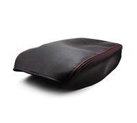XEBRAD Coussin de protection for accoudoir console centrale voiture, for Toyota, Camry 2006 2007 2008 2009 2010 2011 Housse d'accoudoir(Black with red line)