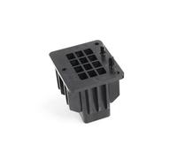 XEBRAD Coussinet de levage avant et arrière en plastique PC, for Maserati, for Jack Rubber QUATTROPORTE Ghibli Levante, 670034356 Tapis de protection pour cric de voiture(Front 1pc)