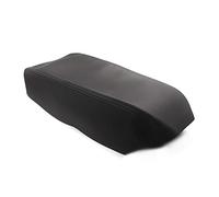 XEBRAD Couvercle de boîte commande d'accoudoir central voiture, garniture d'autocollant intérieur en cuir microfibre, for NISSAN, Altima 2007 2008 2009 2010 2011 2012 Housse d'accoudoir(Schwarz)