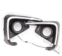 XEBRAD Couvercle de Phare antibrouillard LED for Ertiga 2018 2019 2020, 2 pièces, Feux de Jour DRL, Clignotant Dynamique Clignotant de Voiture
