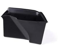 XÉBRAD Couvercle de poignée voiture, pour Chevy, pour Corvette C7 2014-2019 noir Abs porte pour avant boîte rangement multifonctionnelle accessoires boîte de rangement pour poignée de porte de voiture