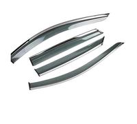 XEBRAD Couvercle de protection contre le vent et les sourcils for Mazda, 2 DJ DL 2014 - 2019 2020 2021 2022, accessoires déflecteur, 4 visières fenêtre latérales Déflecteur solaire de porte de voiture