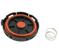 XEBRAD Couvercle de soupape moteur, for, E60 E81 E82 E83 E84 E85, 1/5/10 pièces couvercle PCV 11128645888/11127553171/11127555212 Remplacement du couvercle de soupape Pcv du moteur(BLACK 1 Pcs)