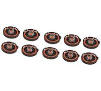 XEBRAD Couvercle de soupape moteur, for, E60 E81 E82 E83 E84 E85, 1/5/10 pièces couvercle PCV 11128645888/11127553171/11127555212 Remplacement du couvercle de soupape Pcv du moteur(BLACK 10 Pcs)