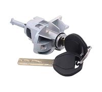 XEBRAD Cylindre de Barillet de Serrure de Porte Avant Gauche avec 2 clés, for série 3 E46 316i 320ci 318ci 330ci 320cd 330cd 1998-2007 Actionneur de Verrouillage de Porte arrière Droite