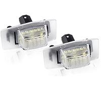 XEBRAD Éclairage de plaque d'immatriculation 2 x LED for Mazda, Protege MPV Tribute Miata MX5 Mk2, Ford, Escape, Mariner Unité d'éclairage de plaque d'immatriculation de v