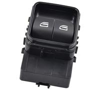 XÉBRAD Ensemble de commutateurs vitre électrique, 2 pièces remplacement bouton-poussoir électrique principal principal, pour Sprinter W907 2019 2020 Commutateur de vitre électrique(BLACK Main)