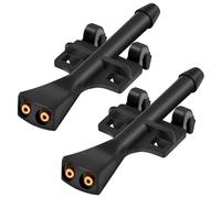 XÉBRAD Erick's Wiper 2 pièces buse de Jet de Lave-Glace d'essuie-Glace Avant, for Opel, for Vauxhall, Meriva A 2003-2010 OE # 1451243 93387764 pulvérisateur gicleur de Lave-Glace