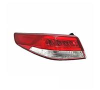 XEBRAD Feu arrière LED extérieur gauche/droite, clignotant, feu antibrouillard arrière, for Kia, K5 Optima 2016 2017 2018 Feu arrière de voiture(Black LED LEFT SIDE)