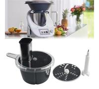 XEBRAD Filtre à pulpe pour extracteur de jus lent Kit de pour coupe cuisine pour récipient robot culinaire, pour Thermomix Tm5 Tm6