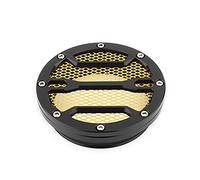 XEBRAD Filtre d'admission d'air CNC, for BMW, R Nine T R9T couvercle 2013 2014 2015 2016 2017 2018 noir Chrome or moto RNineT Élément de filtre à air de moto(C)