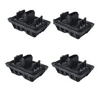 XEBRAD For BMW, série 1 3 4 6 prise de Support Point cric ascenseur 51717169981 accessoires voiture coussin sous le Tapis de protection pour cric de voiture(4 Pcs)