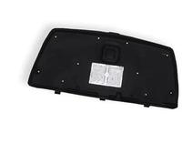 XEBRAD For Chevrolet, for Cruze, MK1 J300 2011 2012 2013 2014 2015 Tapis insonorisant for capot avant Bouclier thermique moteur(BLACK 1pcs Aluminum Foil)