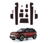 XEBRAD For Dacia, Duster 3 III 2024 2025 Ensemble de tapis en caoutchouc antidérapant, porte-gobelet de console centrale, anti-poussière, tapis antidérapants, Duster III P1310 Accessoires Tapis antidé