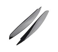 XEBRAD For E81 08-2012 3 portes, for E87 04-2011 5 portes, for Série 1, couvercles de sourcils et de paupières, 2 pièces ABS faciles à installer Film teinté pour phares