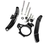 XEBRAD For Fazer, FZ1 FZ1N 2006-2015, Kit de support montage, accessoires stabilisateur d'amortisseurs réglables Unité de contrôle de conduite pour moto(BLACK 4)