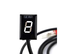 XEBRAD For, for Z300 Z 750 650 800 Z750R Z800e SX ZX-6R zx10r zx-10r VN900 Indicateur de vitesse moto Teryx Compteur d'affichage Indicateur de rapport de moto(White)