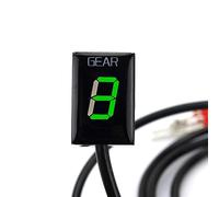 XEBRAD For, for Z300 Z 750 650 800 Z750R Z800e SX ZX-6R zx10r zx-10r VN900 Indicateur de vitesse moto Teryx Compteur d'affichage Indicateur de rapport de moto(Green)