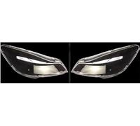 XEBRAD, for Ford, Kuga/Escape 2013-2016 Couvercle de Phare Avant de Voiture Masques de Coque de Lampe Automatique Abat-Jour de Coque Phares en Verre Transparent Coque de lentille en Verre de Phare(BL