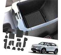XEBRAD For HR-V 2022-2024 2025 Tapis antidérapants Tapis en caoutchouc Tapis de fente de porte Accoudoir Porte-gobelet Tapis Console centrale Tapis intérieurs en caoutchouc Accessoires HR-V Tapis anti